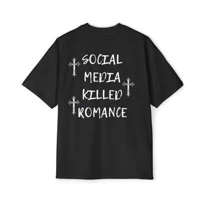 Social media killed romance tee