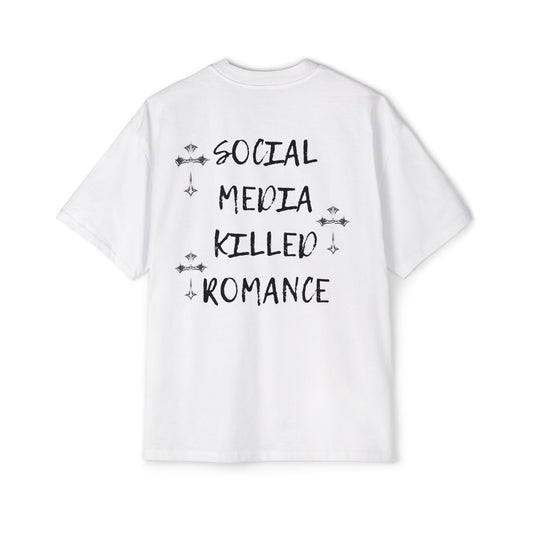 Social media killed romance tee